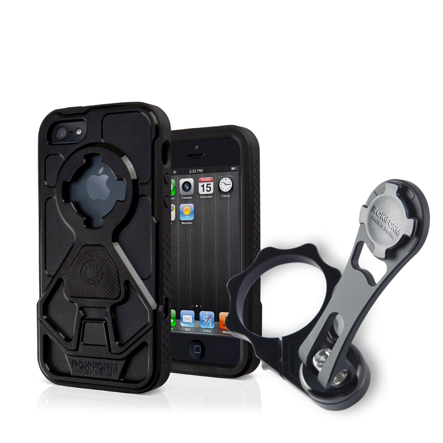 4AY-11 ROKFORM バイクマウントフォーククランプiPhone5/5S Amazon.co.jp: ROKFORM(ロックフォーム) バイクマウントフォーク